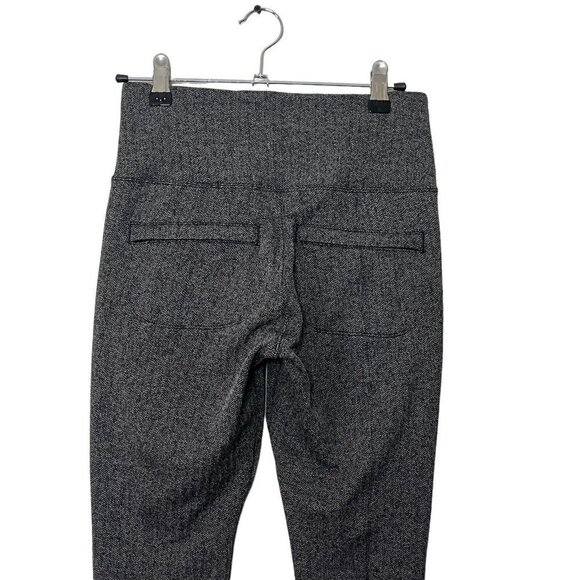 Athleta Delancey Herringbone Tights XS Black Abalone Grey 487663 Travel - Picture 6 of 11